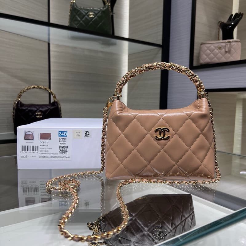 CHANEL bags | 24B Series Chain Lunchbox Bag | AP4489Y | 18.5×13×7cm | 01171