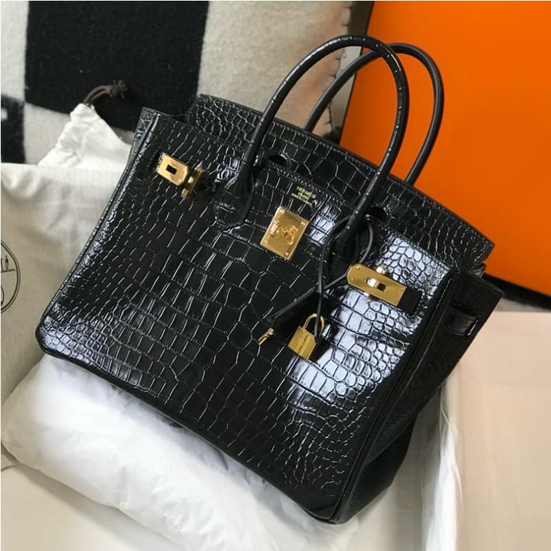 Hermès bags | Birkin bag | 25/30cm | Copy Crocodile | 02017