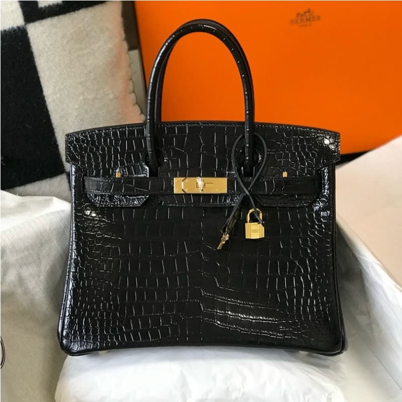 Hermès bags | Birkin bag | 25/30cm | Copy Crocodile | 02017