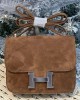 Hermès bags | Hermes Constance bag | 19cm | Imported suede | 02024