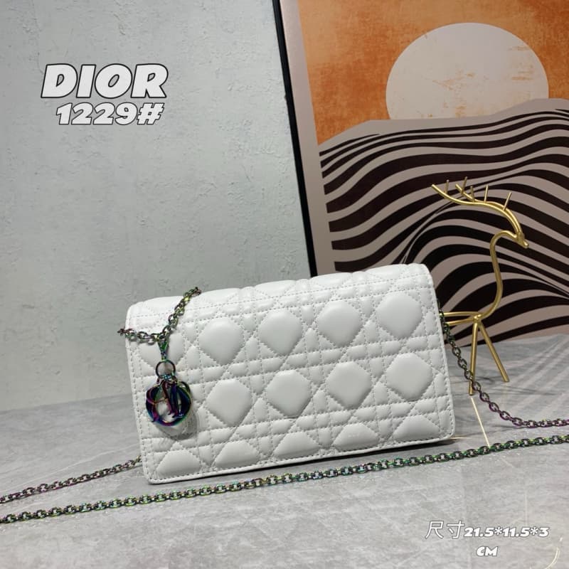 Dior bags | Dior Caro Pouch | Chain Bag | 21.5 × 11.5 × 3 cm | 1229 | 03023