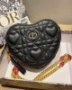 Dior bags | DIORAMOUR DIOR CARO | Heart Chain Bag | 11 × 10 × 1.5 cm | 5097 | 03027