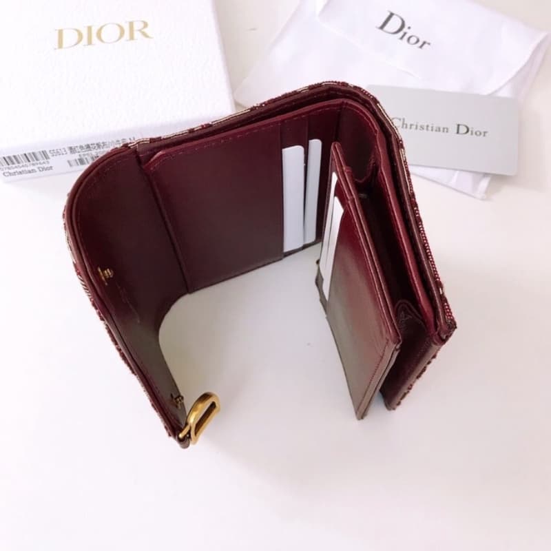 Dior bags | Dior Saddle Monogram Folded Short Wallet | coin purse | S5613 | 03046