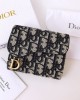 Dior bags | Dior Saddle Monogram Folded Short Wallet | coin purse | S5613 | 03046