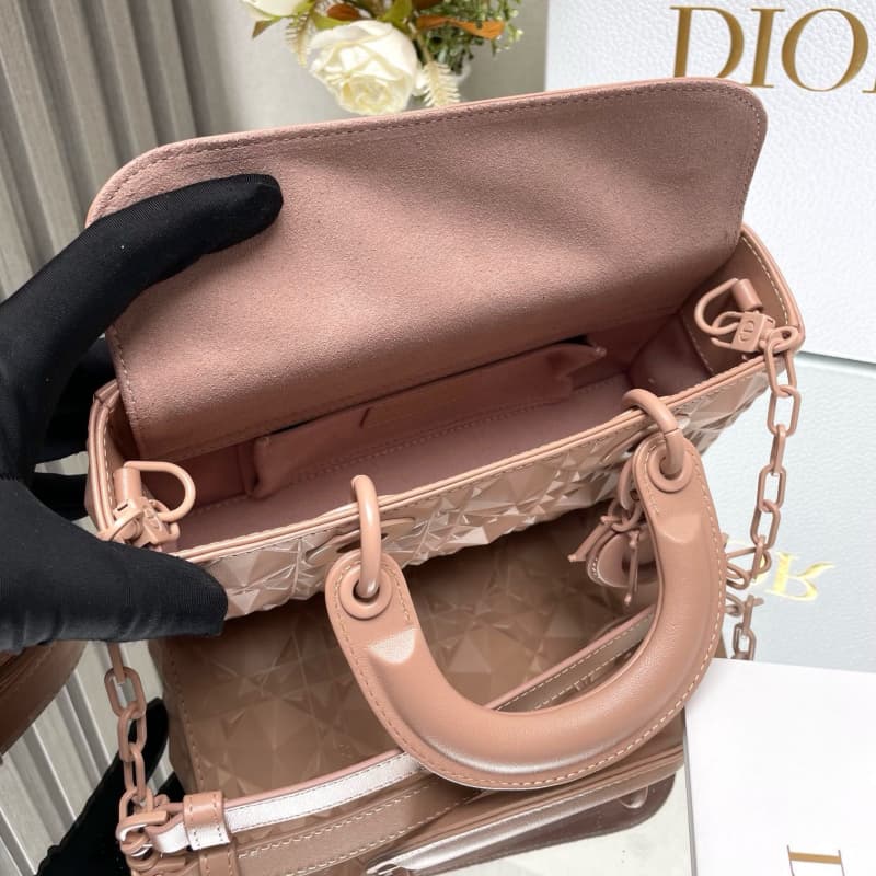 Dior bags | Lady D-Joy bag | Horizontal Version Diana Bag | 22×6×12 cm | 0613 | 03058