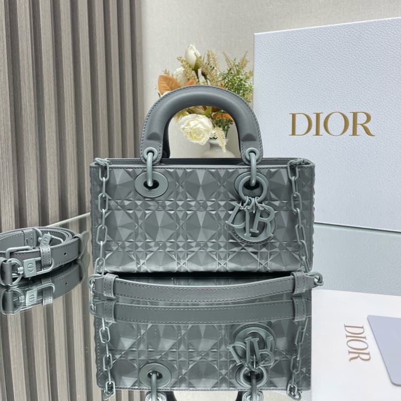 Dior bags | Lady D-Joy bag | Horizontal Version Diana Bag | 22×6×12 cm | 0613 | 03058