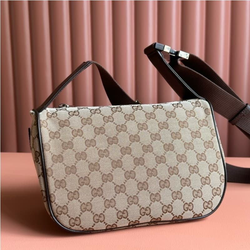 GUCCI bags | Brown Fabric | 27×13×12cm | 449182 | 04017