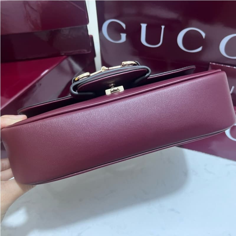 GUCCI bags | GUCCI 1955 Saddle Bag | 22.6×12.7×5.6cm | 815206 | 04020