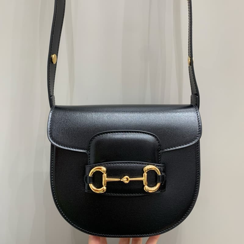 GUCCI bags | GUCCI Horsebit Half-Moon Mini Bag | 17×18.5×7.5cm | 760191 | 04027