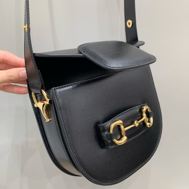 GUCCI bags | GUCCI Horsebit Half-Moon Mini Bag | 17×18.5×7.5cm | 760191 | 04027