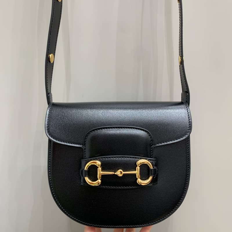 GUCCI bags | GUCCI Horsebit Half-Moon Mini Bag | 17×18.5×7.5cm | 760191 | 04027