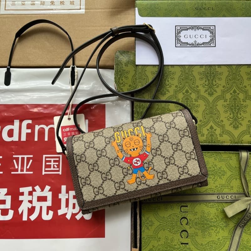 GUCCI bags | Gucci Cat Print Mini Bag | 18.5×11×5.5cm | 700733 | 04032