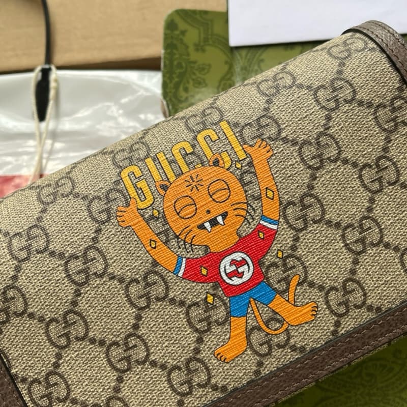 GUCCI bags | Gucci Cat Print Mini Bag | 18.5×11×5.5cm | 700733 | 04032