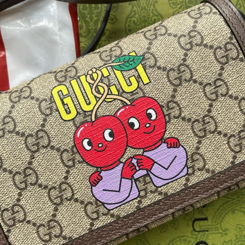 GUCCI bags | Gucci Cat Print Mini Bag | 18.5×11×5.5cm | 700733 | 04032