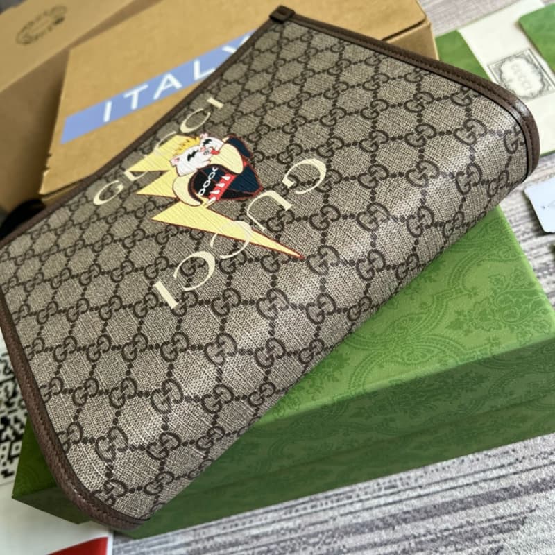 GUCCI bags | Gucci Printed Pattern Clutch | 26×20×6cm | 703805 | 04059