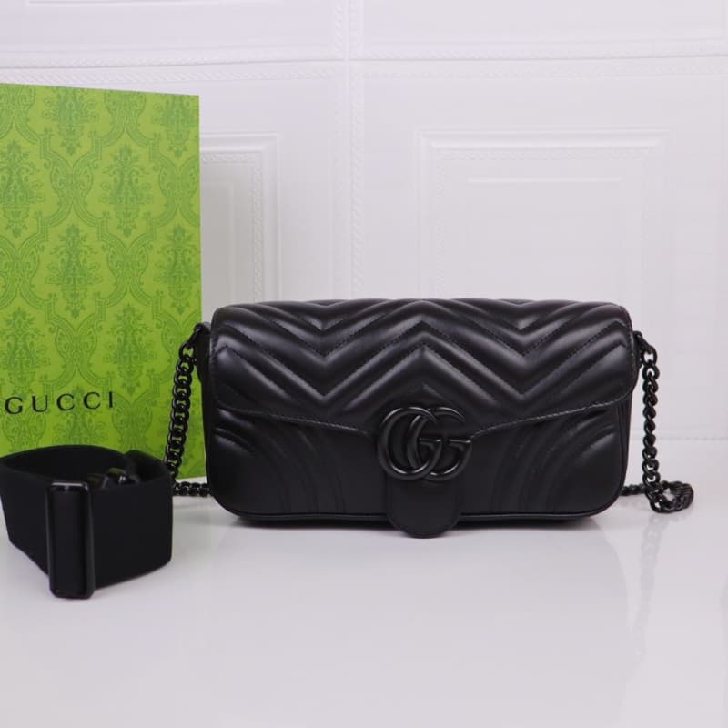 GUCCI bags | White/Brown/Rose Red/Black | 26.5×13×7cm | 734814 | 04105