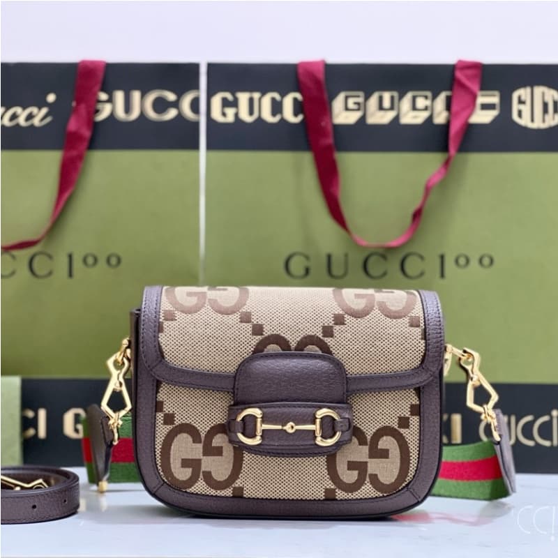 GUCCI bags | GUCCI Saddle Bag | Big Double G Handbag | 20.5×14.5×5cm | 658574 | 04108