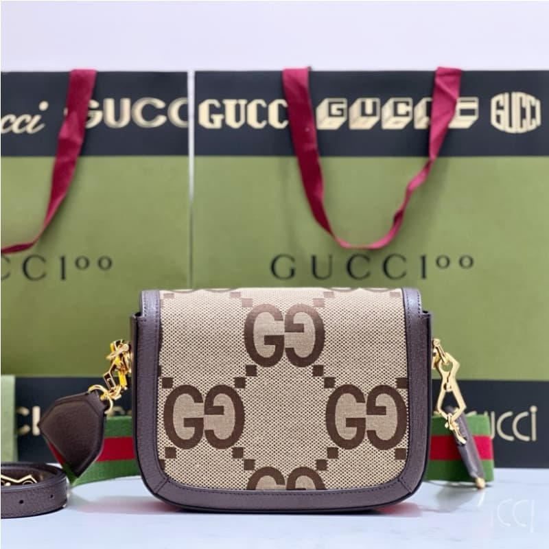 GUCCI bags | GUCCI Saddle Bag | Big Double G Handbag | 20.5×14.5×5cm | 658574 | 04108