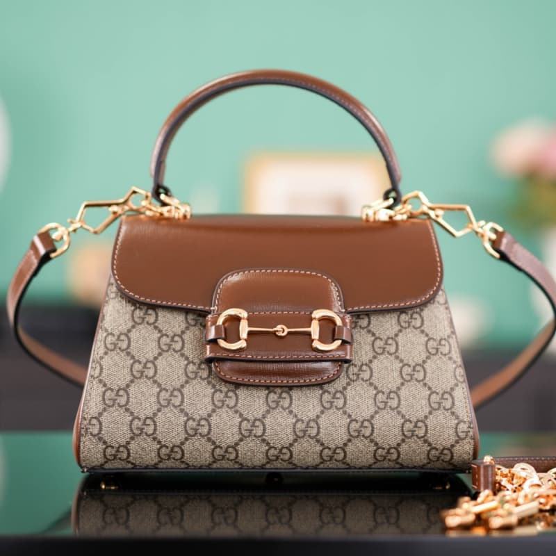 GUCCI bags | GUCCI GG Horsebit 1955 Series Mini Handbag | 22×16×10.5cm | 703848 | 04111