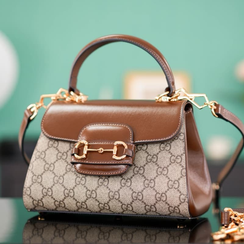 GUCCI bags | GUCCI GG Horsebit 1955 Series Mini Handbag | 22×16×10.5cm | 703848 | 04111