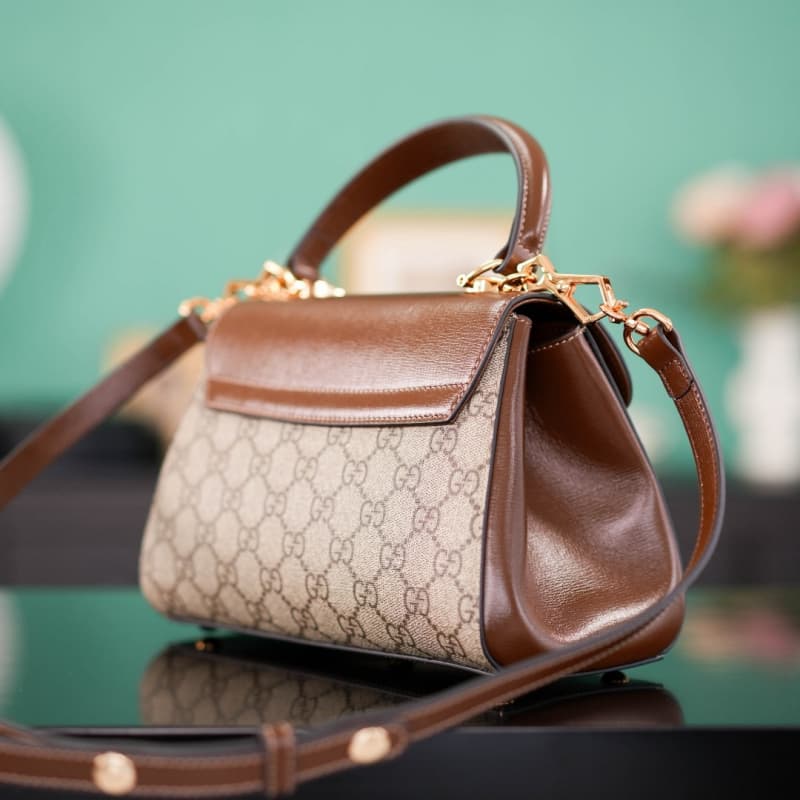 GUCCI bags | GUCCI GG Horsebit 1955 Series Mini Handbag | 22×16×10.5cm | 703848 | 04111