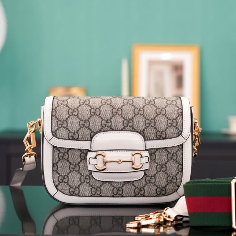 GUCCI bags | GUCCI Horsebit 1955 Series Mini Saddle Bag | 20.5×14×5cm | 658574 | 04114