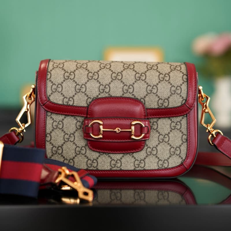 GUCCI bags | GUCCI Horsebit 1955 Series Mini Saddle Bag | 20.5×14×5cm | 658574 | 04114