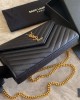 Yves Saint Laurent bags | YSL | Monogram WOC | MONOGRAM caviar quilted envelope bag | 22.5×14×4cm | 360452 | 05014