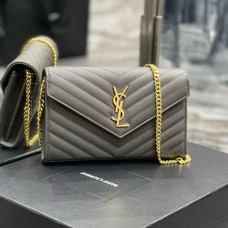 Yves Saint Laurent bags | YSL | Monogram WOC | MONOGRAM caviar quilted envelope bag | 22.5×14×4cm | 360452 | 05014