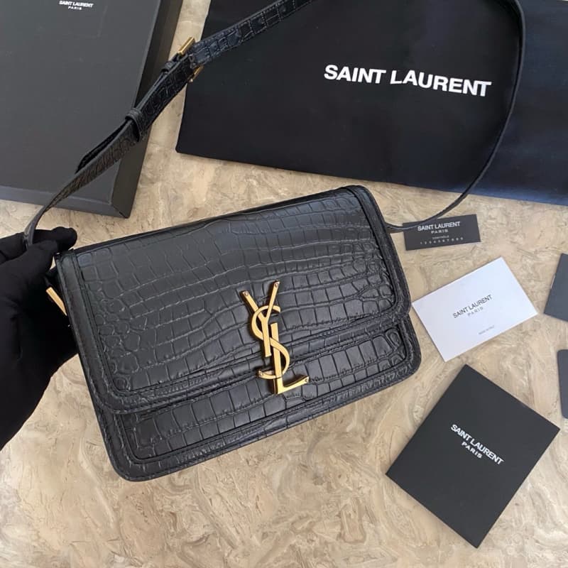 Yves Saint Laurent bags | YSL | MONOGRAM Bag | Crocodile-embossed | 23×16×6cm | 634305 | 05048