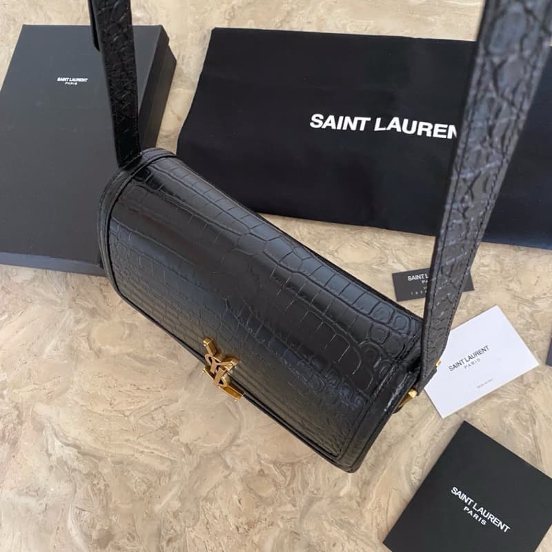 Yves Saint Laurent bags | YSL | MONOGRAM Bag | Crocodile-embossed | 23×16×6cm | 634305 | 05048