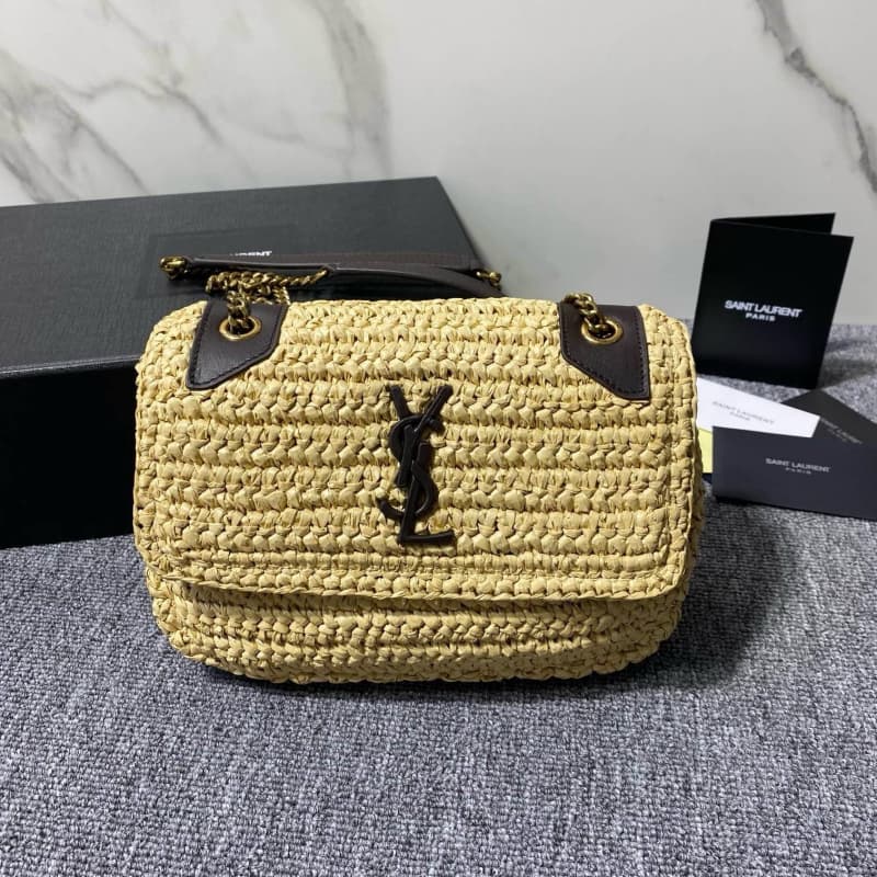 Yves Saint Laurent bags | YSL | Saint Laurent NIKI Woven Bag | 22×16cm | 498892 | 05057