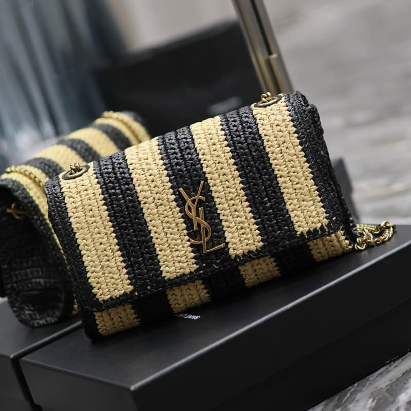 Yves Saint Laurent bags | YSL | Kate | Raffia Weaving Craft Chain Bag | 28.5×20×6cm | 553804 | 05068