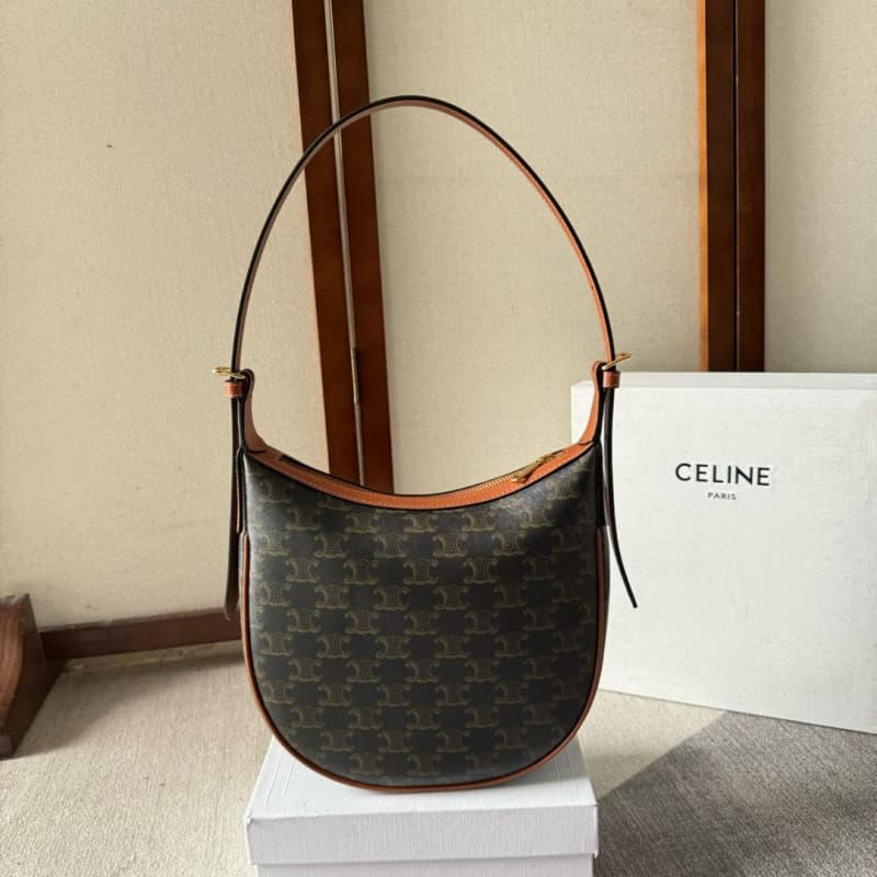 CELINE bags | HELOISE TRIOMPHE Soft Calfskin Handbag | 9×22×5 cm | 117253 | 06007