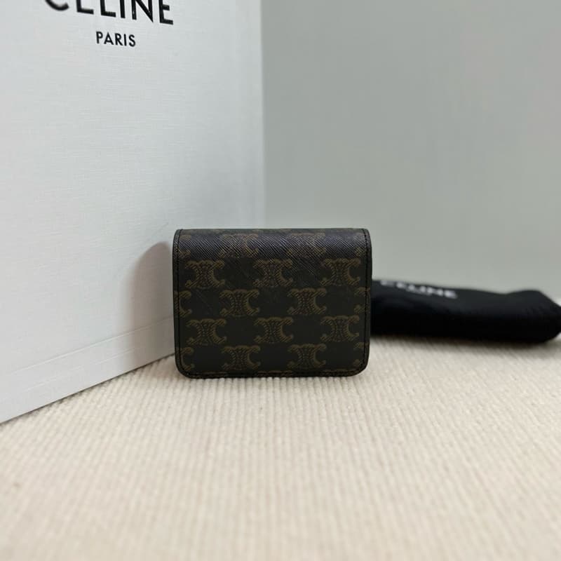 CELINE bags | Celine Short Arc de Triomphe Hardware Buckle Wallet | 11×3×9cm | 10K622 | 06011