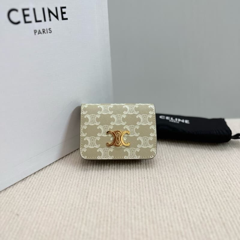 CELINE bags | Celine Short Arc de Triomphe Hardware Buckle Wallet | 11×3×9cm | 10K622 | 06011