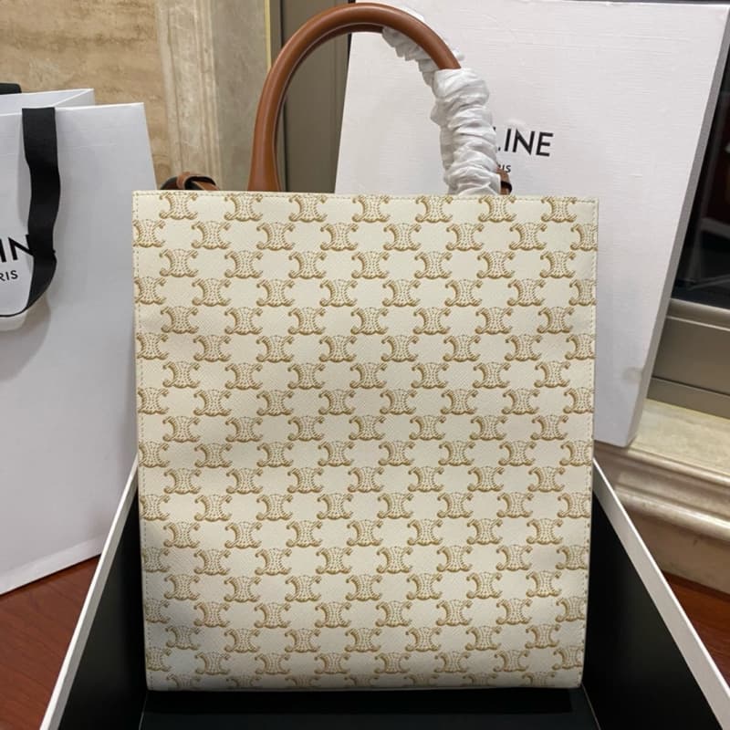 CELINE bags | Classic Triomphe Canvas Print Series | Printed Tote | 28.5×32×8cm | 191542 | 06018