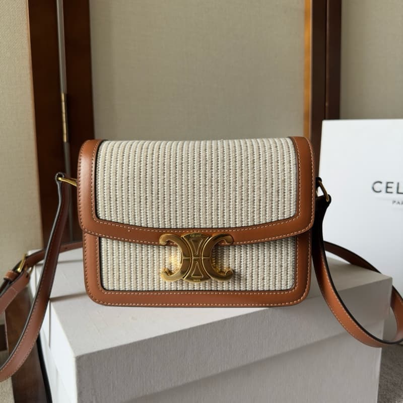 CELINE bags | Striped Bag | TRIOMPHE | 18.5×14×6cm | 188882 | 06022