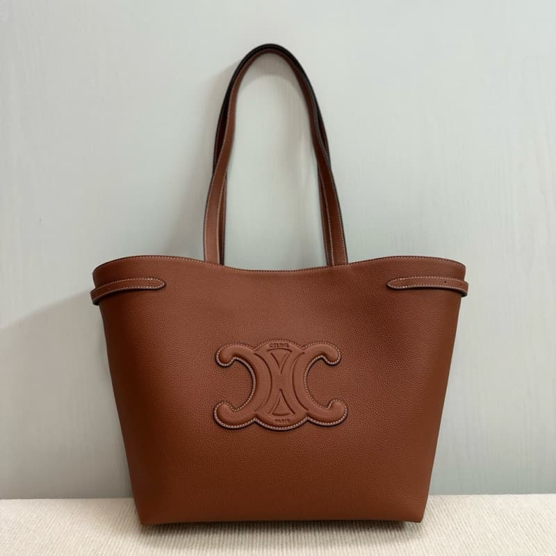 CELINE bags | CABAS ANAIS Grained Calfskin Leather Tote Bag | 54×29.5×15cm | 116853 | 06027