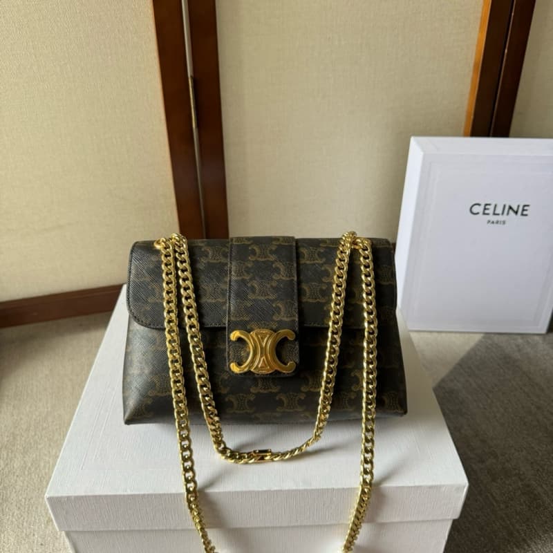 CELINE bags | TEEN VICTOIRE Small Soft Calfskin Leather Handbag | 23.5×14×8cm | 116592 | 06028