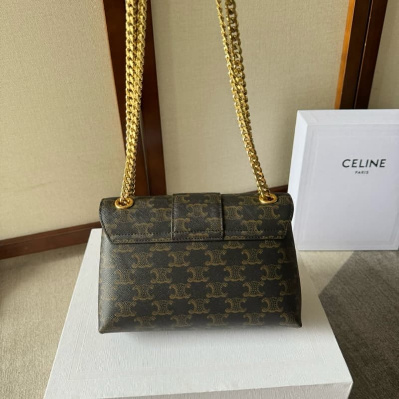 CELINE bags | TEEN VICTOIRE Small Soft Calfskin Leather Handbag | 23.5×14×8cm | 116592 | 06028