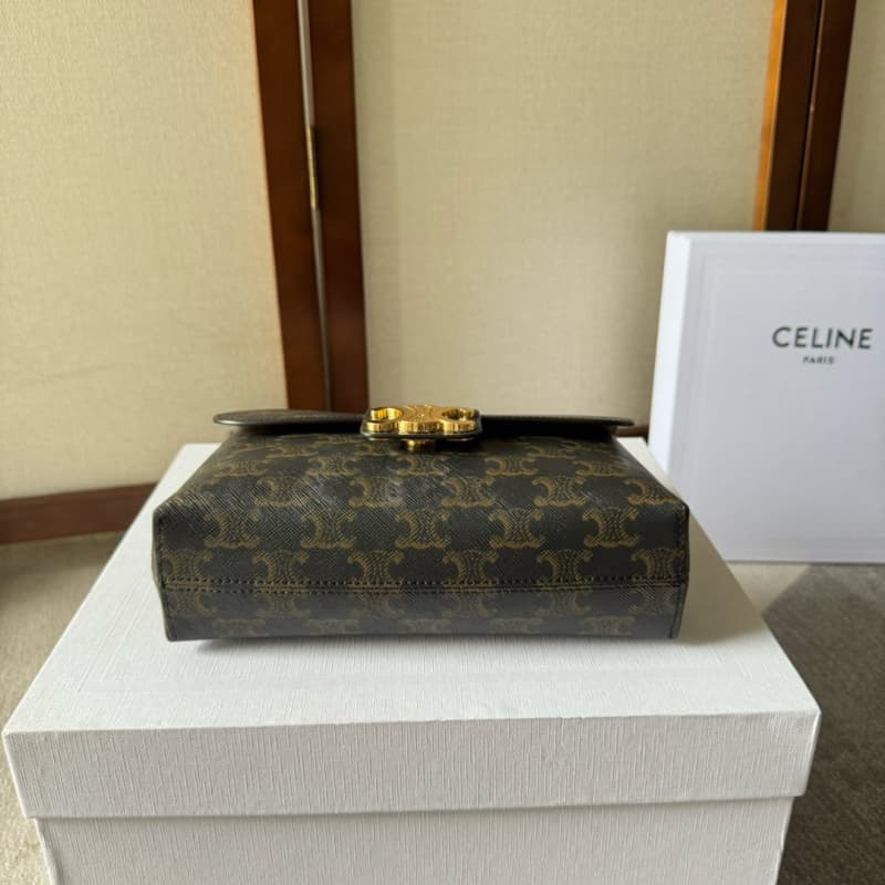 CELINE bags | TEEN VICTOIRE Small Soft Calfskin Leather Handbag | 23.5×14×8cm | 116592 | 06028