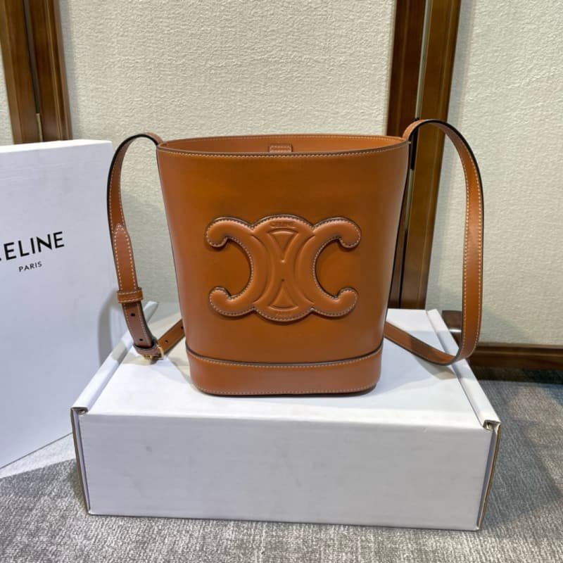 CELINE bags | CUIR Bucket Bag | 18×22×13cm | 198243 | 06032