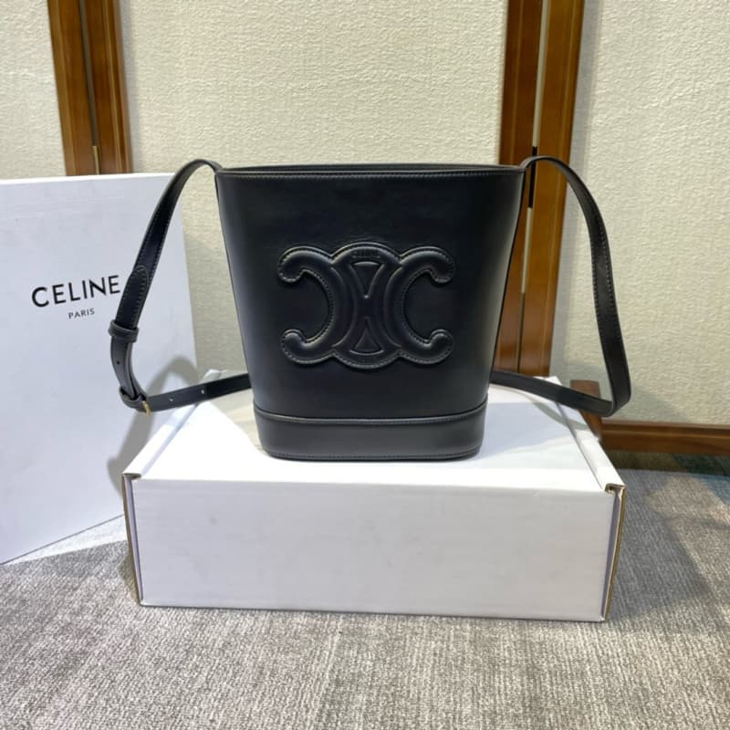 CELINE bags | CUIR Bucket Bag | 18×22×13cm | 198243 | 06032