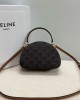 CELINE bags | CELINE Logo Print Half-Moon Bag | 18×12.5×6cm | 10K642 | 06039