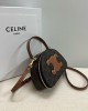 CELINE bags | CELINE Logo Print Half-Moon Bag | 18×12.5×6cm | 10K642 | 06039