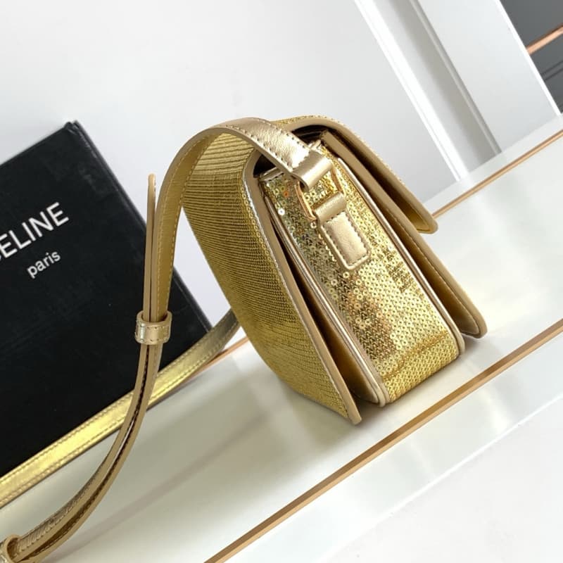 CELINE bags | CELIN Teen Triomphe Handbag | 18.5×14×6cm | 188423 | 06045