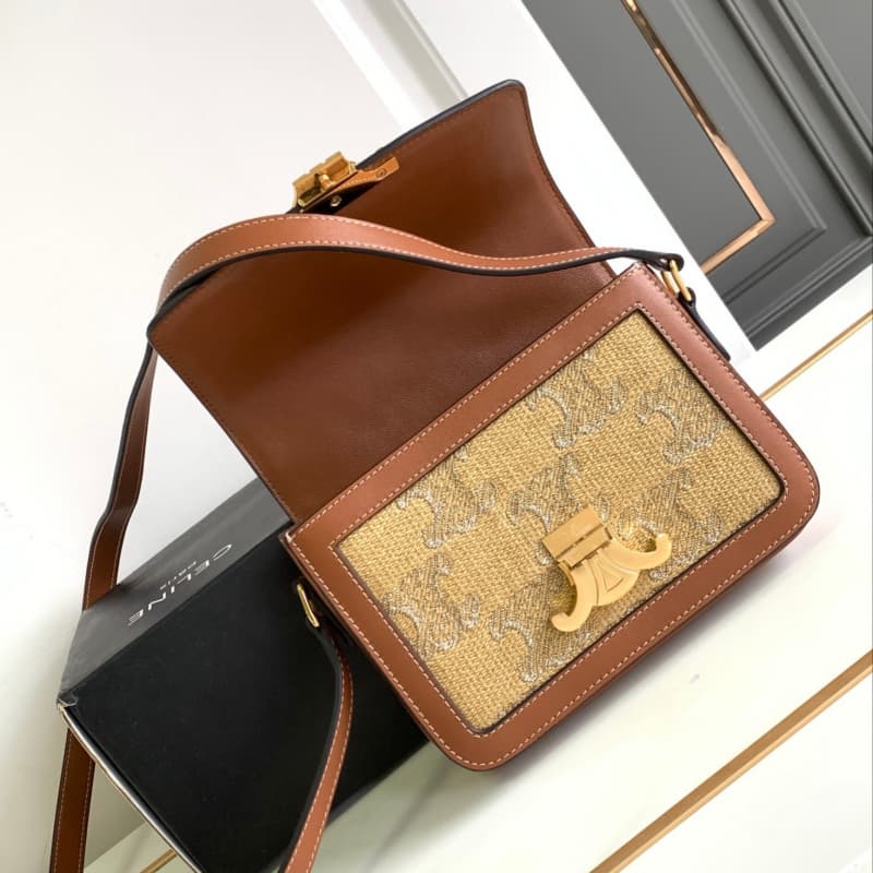 CELINE bags | CELINE TRIOMPHE Arc de | Teen Box Series | 18.5× 14×6cm | 188423 | 06046