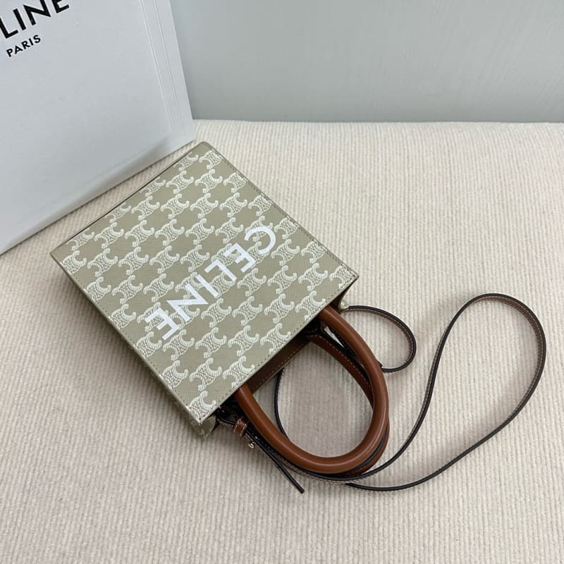 CELINE bags | CELINE Triomphe Mini Cabas Bag | 17×20×5cm | 194372 | 06048