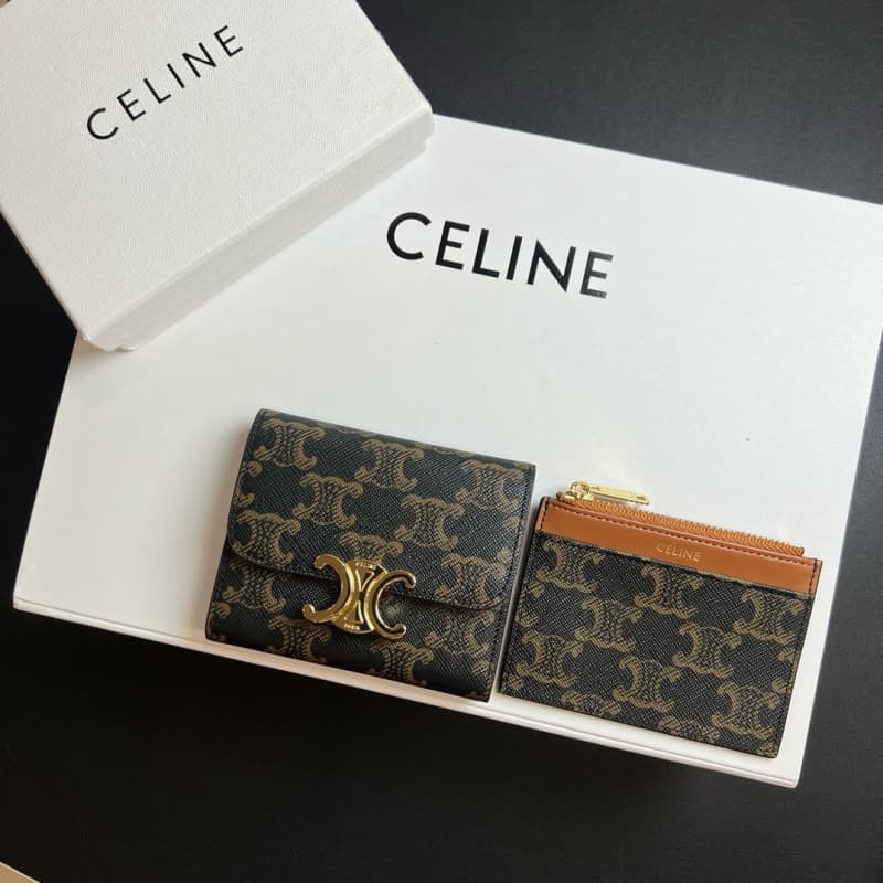 CELINE bags | CELINE Arc de Triomphe Wallet | 9.5×7.5×3cm | 10l653DS3/16332/10I653 | 06050